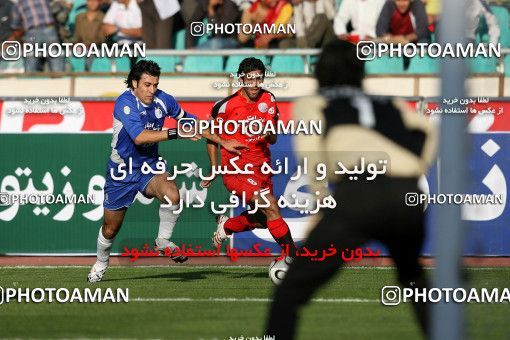 728451, لیگ برتر فوتبال ایران، Persian Gulf Cup، Week 9، First Leg، 2007/10/14، Tehran، Azadi Stadium، Esteghlal 1 - ۱ Persepolis