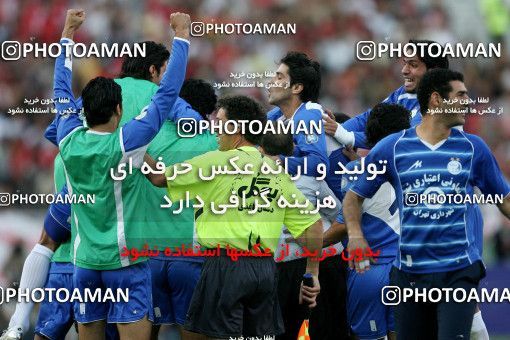 728590, لیگ برتر فوتبال ایران، Persian Gulf Cup، Week 9، First Leg، 2007/10/14، Tehran، Azadi Stadium، Esteghlal 1 - ۱ Persepolis