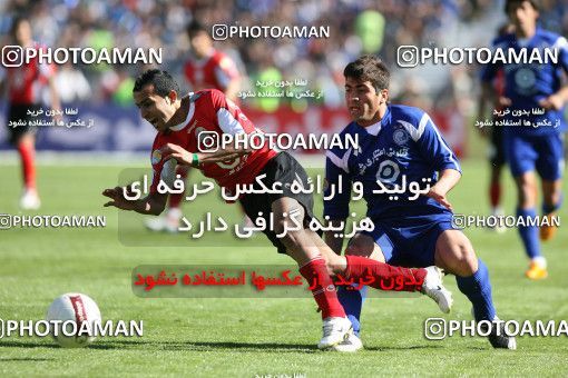 727802, Tehran, [*parameter:4*], لیگ برتر فوتبال ایران، Persian Gulf Cup، Week 26، Second Leg، Esteghlal 1 v 1 Persepolis on 2008/04/03 at Azadi Stadium