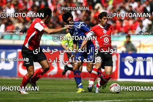 727569, Tehran, [*parameter:4*], لیگ برتر فوتبال ایران، Persian Gulf Cup، Week 26، Second Leg، Esteghlal 1 v 1 Persepolis on 2008/04/03 at Azadi Stadium