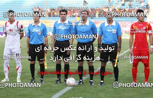 730597, Tehran, [*parameter:4*], لیگ برتر فوتبال ایران، Persian Gulf Cup، Week 6، First Leg، Rah Ahan 2 v 1 Foulad Khouzestan on 2012/08/23 at Ekbatan Stadium