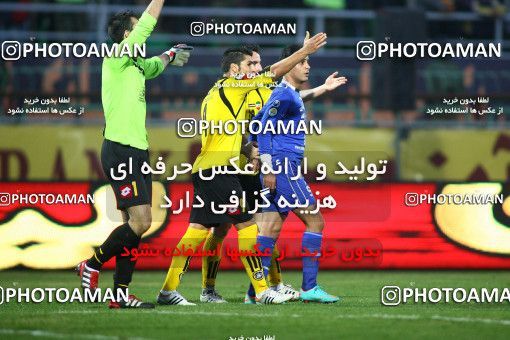 733260, Isfahan,Fooladshahr, [*parameter:4*], لیگ برتر فوتبال ایران، Persian Gulf Cup، Week 15، First Leg، Sepahan 0 v 1 Esteghlal on 2012/11/18 at Foolad Shahr Stadium