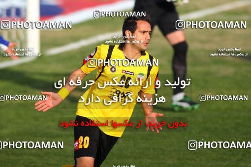 733155, Isfahan,Fooladshahr, [*parameter:4*], لیگ برتر فوتبال ایران، Persian Gulf Cup، Week 15، First Leg، Sepahan 0 v 1 Esteghlal on 2012/11/18 at Foolad Shahr Stadium