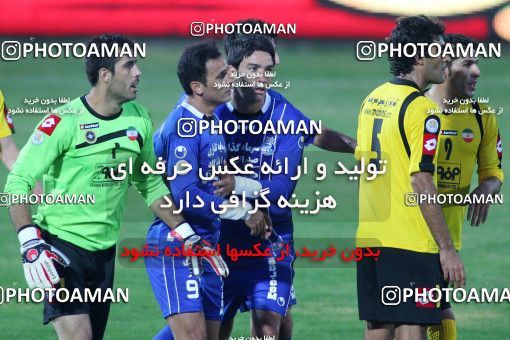 733195, Isfahan,Fooladshahr, [*parameter:4*], لیگ برتر فوتبال ایران، Persian Gulf Cup، Week 15، First Leg، Sepahan 0 v 1 Esteghlal on 2012/11/18 at Foolad Shahr Stadium