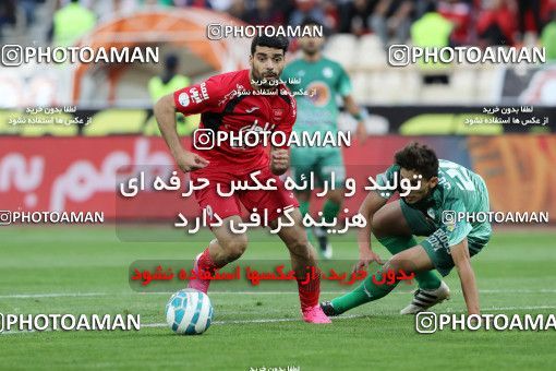 734701, Tehran, [*parameter:4*], لیگ برتر فوتبال ایران، Persian Gulf Cup، Week 29، Second Leg، Persepolis 3 v 3 Zob Ahan Esfahan on 2017/04/29 at Azadi Stadium