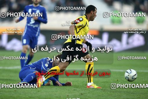 742141, Tehran, [*parameter:4*], لیگ برتر فوتبال ایران، Persian Gulf Cup، Week 18، Second Leg، Esteghlal 1 v 1 Sepahan on 2012/01/06 at Azadi Stadium
