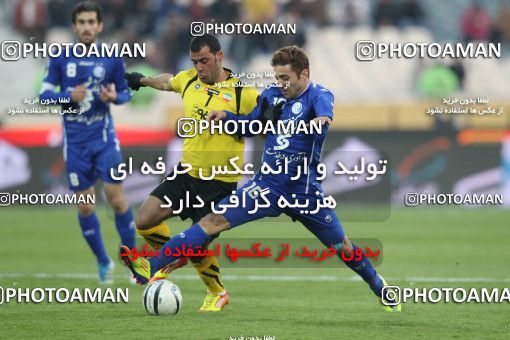 741805, Tehran, [*parameter:4*], لیگ برتر فوتبال ایران، Persian Gulf Cup، Week 18، Second Leg، Esteghlal 1 v 1 Sepahan on 2012/01/06 at Azadi Stadium