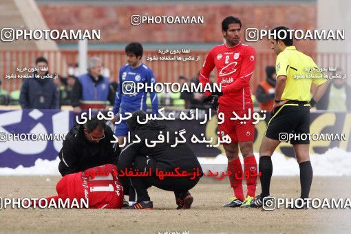 742483, لیگ برتر فوتبال ایران، Persian Gulf Cup، Week 23، Second Leg، 2012/01/29، Tabriz، Yadegar-e Emam Stadium، Tractor Sazi 0 - 2 Esteghlal