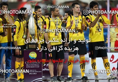 746335, Tehran, , Final جام حذفی فوتبال ایران, , Persepolis 2 v 2 Sepahan on 2013/05/05 at Azadi Stadium