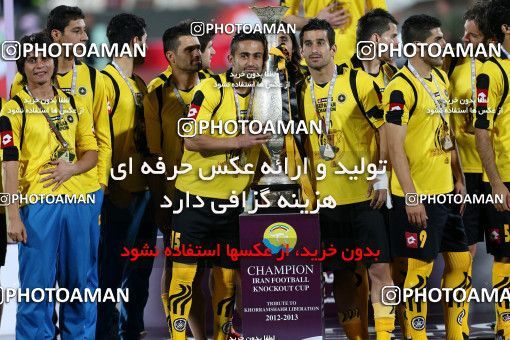 746039, Tehran, , Final جام حذفی فوتبال ایران, , Persepolis 2 v 2 Sepahan on 2013/05/05 at Azadi Stadium