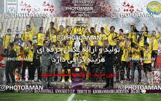 746277, Tehran, , Final جام حذفی فوتبال ایران, , Persepolis 2 v 2 Sepahan on 2013/05/05 at Azadi Stadium