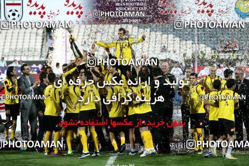 746010, Tehran, , Final جام حذفی فوتبال ایران, , Persepolis 2 v 2 Sepahan on 2013/05/05 at Azadi Stadium