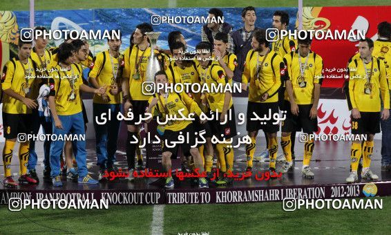 746960, Tehran, , Final جام حذفی فوتبال ایران, , Persepolis 2 v 2 Sepahan on 2013/05/05 at Azadi Stadium