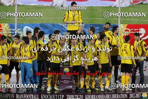746689, Tehran, , Final جام حذفی فوتبال ایران, , Persepolis 2 v 2 Sepahan on 2013/05/05 at Azadi Stadium