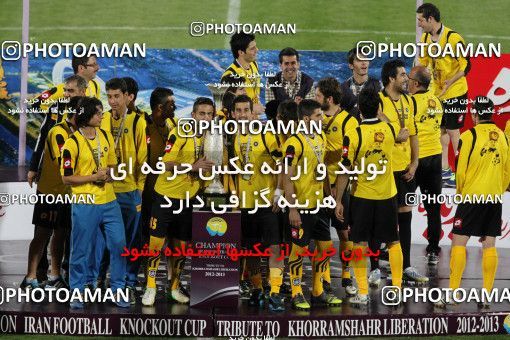 746648, Tehran, , Final جام حذفی فوتبال ایران, , Persepolis 2 v 2 Sepahan on 2013/05/05 at Azadi Stadium