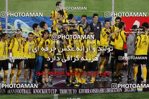 746840, Tehran, , Final جام حذفی فوتبال ایران, , Persepolis 2 v 2 Sepahan on 2013/05/05 at Azadi Stadium