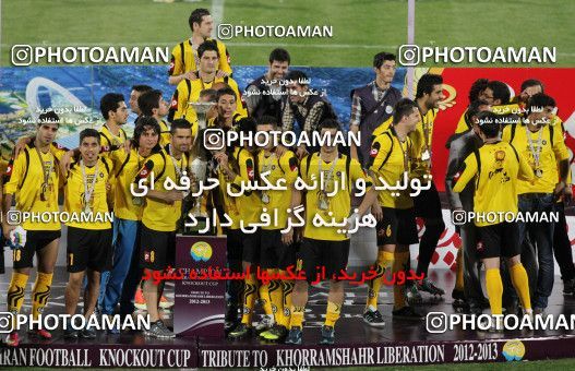 746975, Tehran, , Final جام حذفی فوتبال ایران, , Persepolis 2 v 2 Sepahan on 2013/05/05 at Azadi Stadium