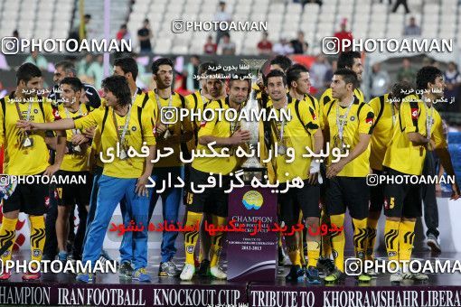 745047, Tehran, , Final جام حذفی فوتبال ایران, , Persepolis 2 v 2 Sepahan on 2013/05/05 at Azadi Stadium