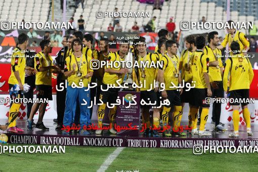 745164, Tehran, , Final جام حذفی فوتبال ایران, , Persepolis 2 v 2 Sepahan on 2013/05/05 at Azadi Stadium