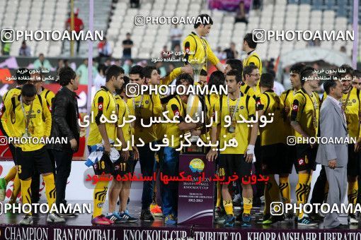 745166, Tehran, , Final جام حذفی فوتبال ایران, , Persepolis 2 v 2 Sepahan on 2013/05/05 at Azadi Stadium