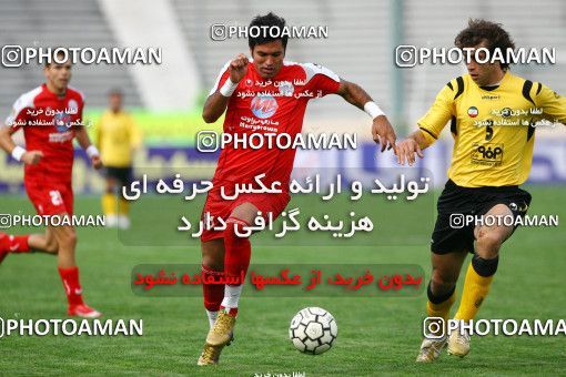 800295, Tehran, [*parameter:4*], لیگ برتر فوتبال ایران، Persian Gulf Cup، Week 12، First Leg، Persepolis 3 v 2 Sepahan on 2008/10/26 at Azadi Stadium
