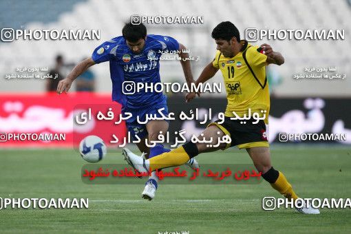 770873, Tehran, Iran, لیگ برتر فوتبال ایران، Persian Gulf Cup، Week 1، First Leg، Esteghlal 1 v 0 Sepahan on 2009/08/07 at Azadi Stadium