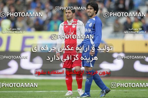 766585, Tehran, Iran, لیگ برتر فوتبال ایران، Persian Gulf Cup، Week 23، Second Leg، Esteghlal 2 v 2 Tractor Sazi on 2010/01/15 at Azadi Stadium