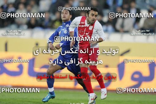 766637, Tehran, Iran, لیگ برتر فوتبال ایران، Persian Gulf Cup، Week 23، Second Leg، Esteghlal 2 v 2 Tractor Sazi on 2010/01/15 at Azadi Stadium