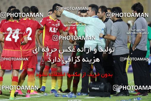 772390, لیگ برتر فوتبال ایران، Persian Gulf Cup، Week 2، First Leg، 2017/08/03، Ahvaz، Ahvaz Ghadir Stadium، Foulad Khouzestan 1 - ۱ Naft Tehran