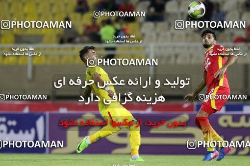 772043, لیگ برتر فوتبال ایران، Persian Gulf Cup، Week 2، First Leg، 2017/08/03، Ahvaz، Ahvaz Ghadir Stadium، Foulad Khouzestan 1 - ۱ Naft Tehran