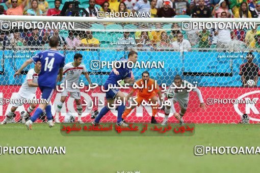 777966, Salvador, Brazil, 2014 FIFA World Cup, Group stage, Group F, Bosnia 3 v 1 Iran on 2014/06/25 at Itaipava Fonte Nova Arena