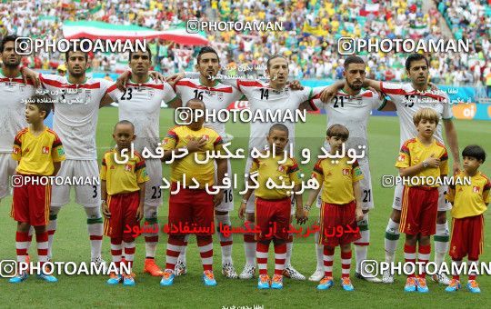 778115, Salvador, Brazil, 2014 FIFA World Cup, Group stage, Group F, Bosnia 3 v 1 Iran on 2014/06/25 at Itaipava Fonte Nova Arena