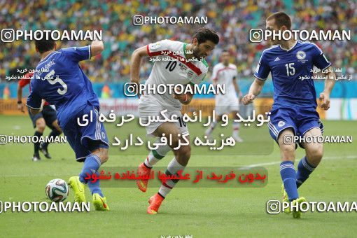 777878, Salvador, Brazil, 2014 FIFA World Cup, Group stage, Group F, Bosnia 3 v 1 Iran on 2014/06/25 at Itaipava Fonte Nova Arena