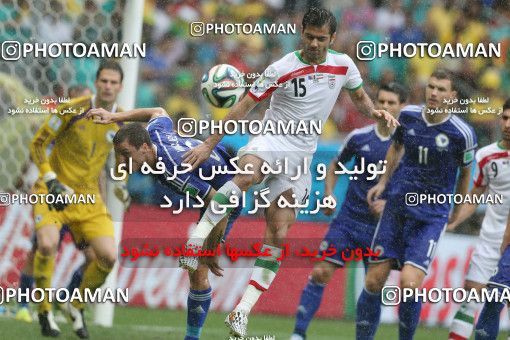 788417, Salvador, Brazil, 2014 FIFA World Cup, Group stage, Group F, Bosnia 3 v 1 Iran on 2014/06/25 at Itaipava Fonte Nova Arena