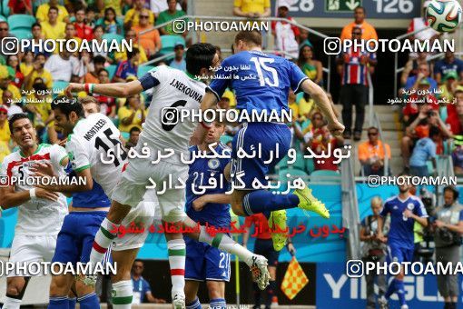 788596, Salvador, Brazil, 2014 FIFA World Cup, Group stage, Group F, Bosnia 3 v 1 Iran on 2014/06/25 at Itaipava Fonte Nova Arena