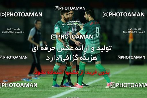 779592, لیگ برتر فوتبال ایران، Persian Gulf Cup، Week 3، First Leg، 2017/08/11، Tehran,Shahr Qods، Shahr-e Qods Stadium، Paykan 0 - 0 Zob Ahan Esfahan