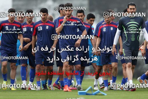 787445, Sao Paulo, Brazil, 2014 FIFA World Cup, Iran National Football Team Training Session on 2014/06/14 at کمپ کورینتیانس