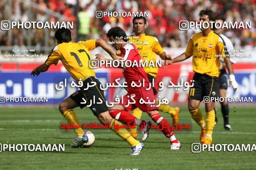 799624, Tehran, [*parameter:4*], لیگ برتر فوتبال ایران، Persian Gulf Cup، Week 34، Second Leg، Persepolis 2 v 1 Sepahan on 2008/05/17 at Azadi Stadium