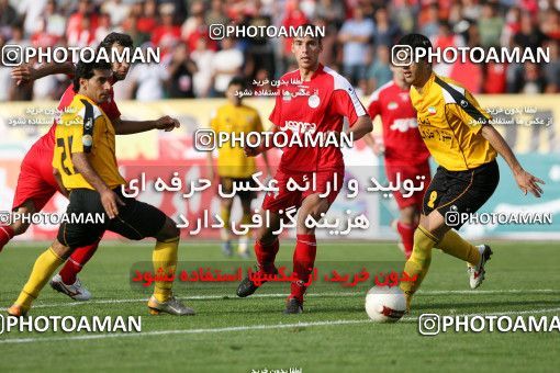 799546, لیگ برتر فوتبال ایران، Persian Gulf Cup، Week 34، Second Leg، 2008/05/17، Tehran، Azadi Stadium، Persepolis 2 - ۱ Sepahan