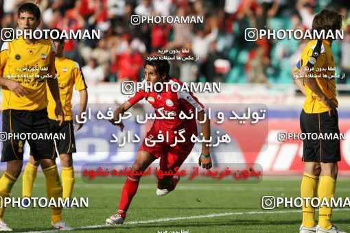 799552, لیگ برتر فوتبال ایران، Persian Gulf Cup، Week 34، Second Leg، 2008/05/17، Tehran، Azadi Stadium، Persepolis 2 - ۱ Sepahan
