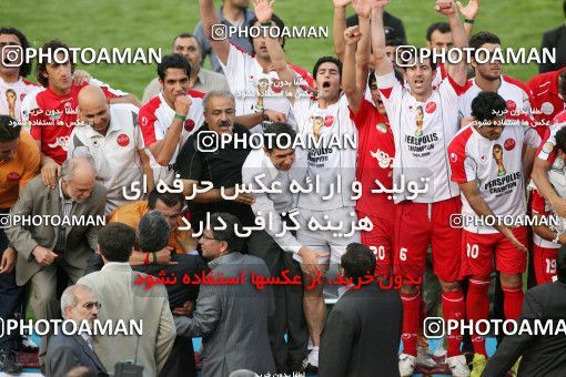 799638, لیگ برتر فوتبال ایران، Persian Gulf Cup، Week 34، Second Leg، 2008/05/17، Tehran، Azadi Stadium، Persepolis 2 - ۱ Sepahan
