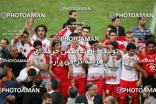 799548, لیگ برتر فوتبال ایران، Persian Gulf Cup، Week 34، Second Leg، 2008/05/17، Tehran، Azadi Stadium، Persepolis 2 - ۱ Sepahan