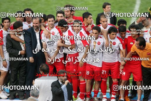 799783, Tehran, [*parameter:4*], لیگ برتر فوتبال ایران، Persian Gulf Cup، Week 34، Second Leg، Persepolis 2 v 1 Sepahan on 2008/05/17 at Azadi Stadium