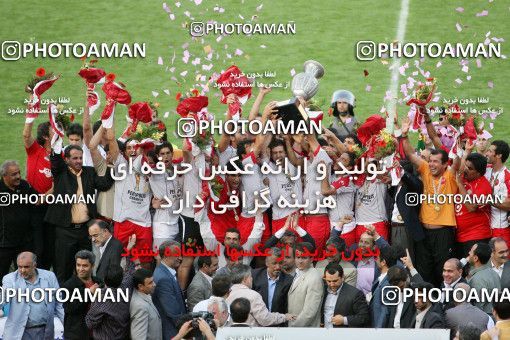 799730, لیگ برتر فوتبال ایران، Persian Gulf Cup، Week 34، Second Leg، 2008/05/17، Tehran، Azadi Stadium، Persepolis 2 - ۱ Sepahan