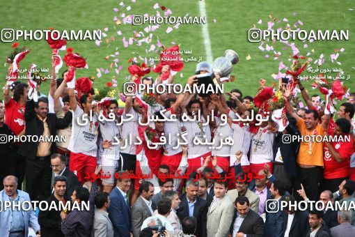 799194, لیگ برتر فوتبال ایران، Persian Gulf Cup، Week 34، Second Leg، 2008/05/17، Tehran، Azadi Stadium، Persepolis 2 - ۱ Sepahan