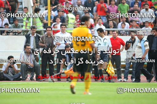 799259, لیگ برتر فوتبال ایران، Persian Gulf Cup، Week 34، Second Leg، 2008/05/17، Tehran، Azadi Stadium، Persepolis 2 - ۱ Sepahan