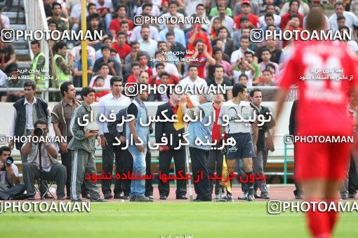 799164, لیگ برتر فوتبال ایران، Persian Gulf Cup، Week 34، Second Leg، 2008/05/17، Tehran، Azadi Stadium، Persepolis 2 - ۱ Sepahan