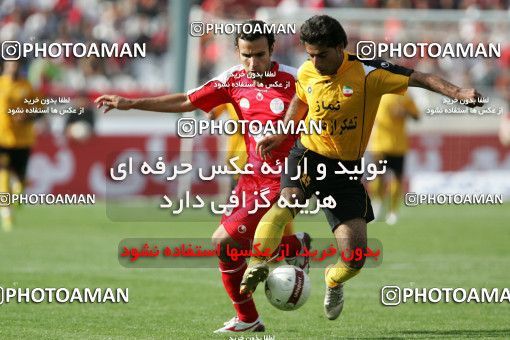 800022, Tehran, [*parameter:4*], لیگ برتر فوتبال ایران، Persian Gulf Cup، Week 34، Second Leg، Persepolis 2 v 1 Sepahan on 2008/05/17 at Azadi Stadium