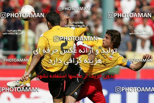 799847, لیگ برتر فوتبال ایران، Persian Gulf Cup، Week 34، Second Leg، 2008/05/17، Tehran، Azadi Stadium، Persepolis 2 - ۱ Sepahan