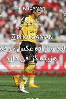 799901, لیگ برتر فوتبال ایران، Persian Gulf Cup، Week 34، Second Leg، 2008/05/17، Tehran، Azadi Stadium، Persepolis 2 - ۱ Sepahan